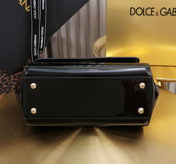 ドルガバ バッグ アウトレット Dolce & Gabbana ハンドバッグ BORSA A MANO ブラック 158052145709555 ドルガバ バッグ アウトレット - 画像 (6)
