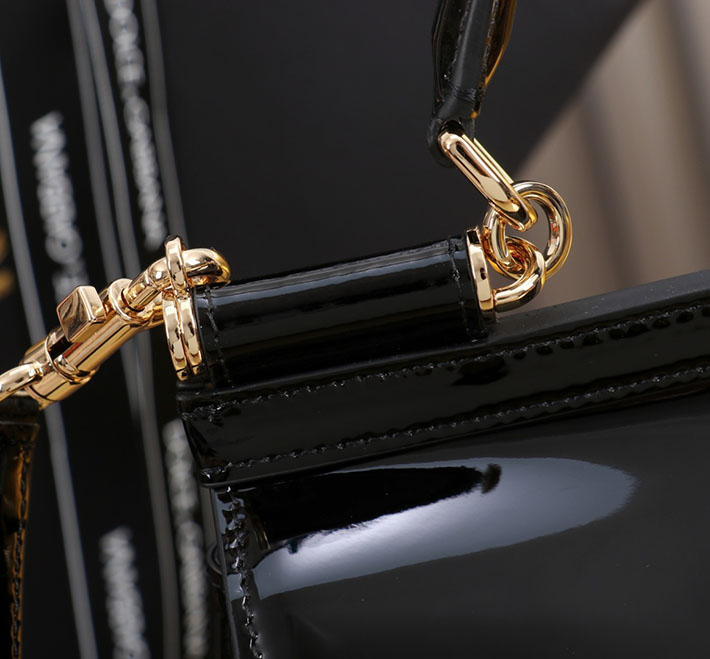 ドルガバ バッグ アウトレット Dolce & Gabbana ハンドバッグ BORSA A MANO ブラック 158052145709555 ドルガバ バッグ アウトレット - 画像 (3)