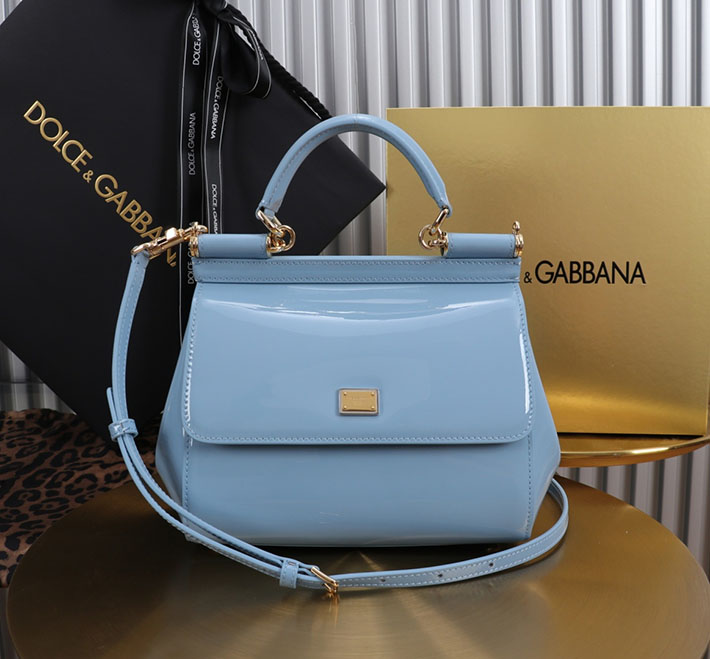 ドルガバ バッグ アウトレット Dolce & Gabbana ハンドバッグ BORSA A MANO スカイブルー 2633504 ドルガバ 新作 バッグ - 画像 (9)