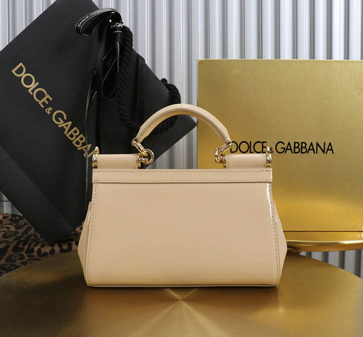 ドルガバ バッグ アウトレット Dolce & Gabbana ハンドバッグ シシリー スモール ベージュ 2633506 ドルチェ&ガッバーナ バッグ 公式 - 画像 (7)