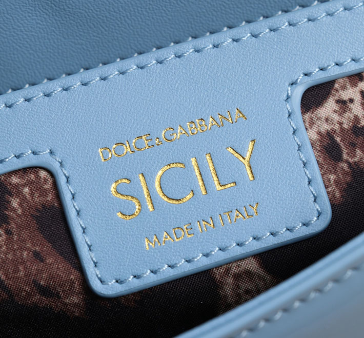 ドルガバ バッグ アウトレット Dolce & Gabbana ハンドバッグ シシリー スモール スカイブルー 2633508 ドルガバ バッグ レディース - 画像 (2)