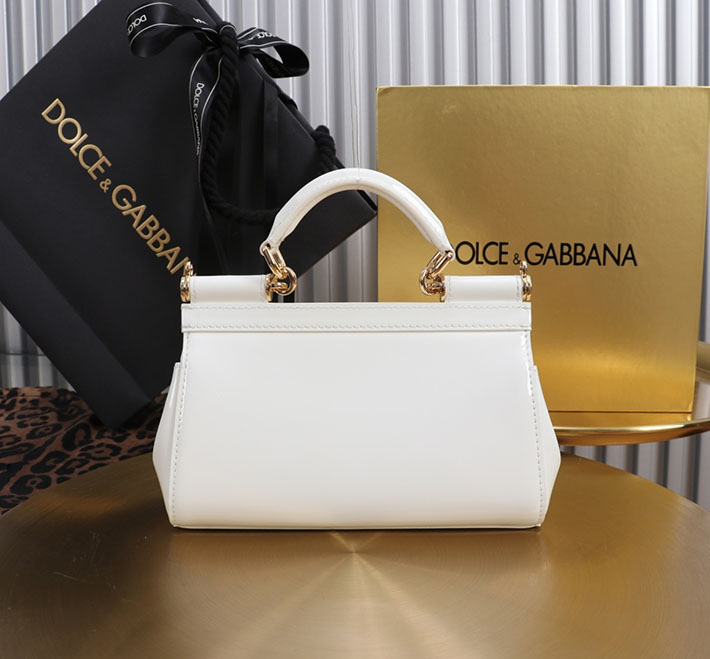ドルガバ バッグ アウトレット Dolce & Gabbana ハンドバッグ シシリー スモール ホワイト 158052145123177 ドルガバ バッグ ショルダー - 画像 (7)
