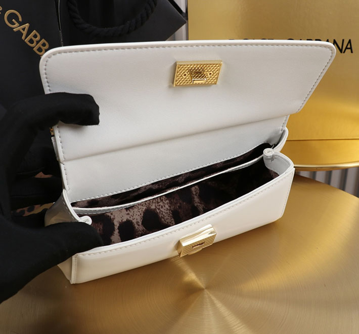 ドルガバ バッグ アウトレット Dolce & Gabbana ハンドバッグ シシリー スモール ホワイト 158052145123177 ドルガバ バッグ ショルダー - 画像 (5)