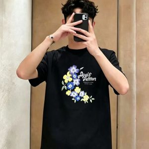 ルイ・ヴィトン メンズ黒Tシャツ