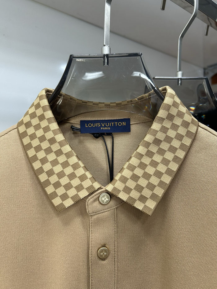 最高級ルイヴィトンスーパーコピー Louis Vuitton コットン2026年新作 最高品質のポロシャツ clothes202600523 ルイヴィトン ポロシャツ 新作 - 画像 (5)