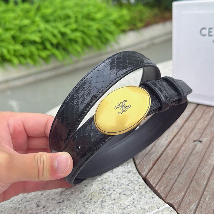 最高級セリーヌスーパーコピー CELINE レディース ミディアム リバーシブル アリクス ベルト ブラック 2633541 セリーヌ ベルト アウトレット - 画像 (7)