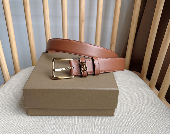 最高級バーバリースーパーコピー BURBERRY 本革 幅3cm ビジネス レザーベルト 4色から選べます 2633546 バーバリー ベルト レディース - 画像 (4)