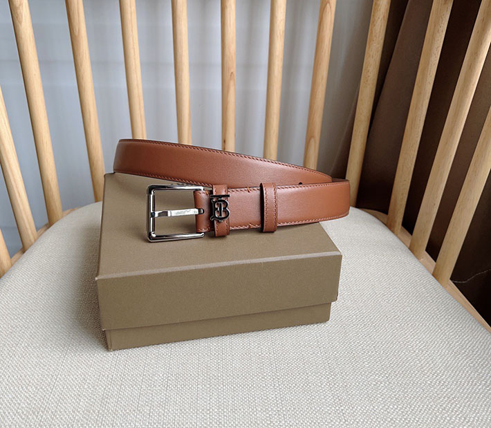 最高級バーバリースーパーコピー BURBERRY 本革 幅3cm ビジネス レザーベルト 4色から選べます 2633546 バーバリー ベルト レディース - 画像 (3)