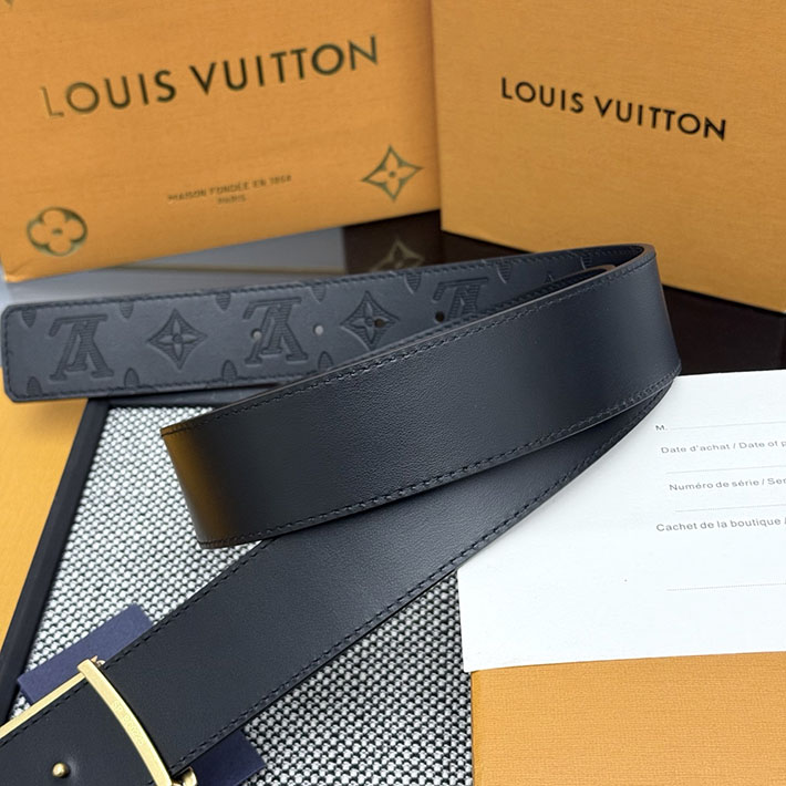最高級ルイヴィトンスーパーコピー Louis Vuitton 本革 幅4cm ビジネス レザーベルト 12色から選べます 2633547 ヴィトン ベルト メンズ - 画像 (10)