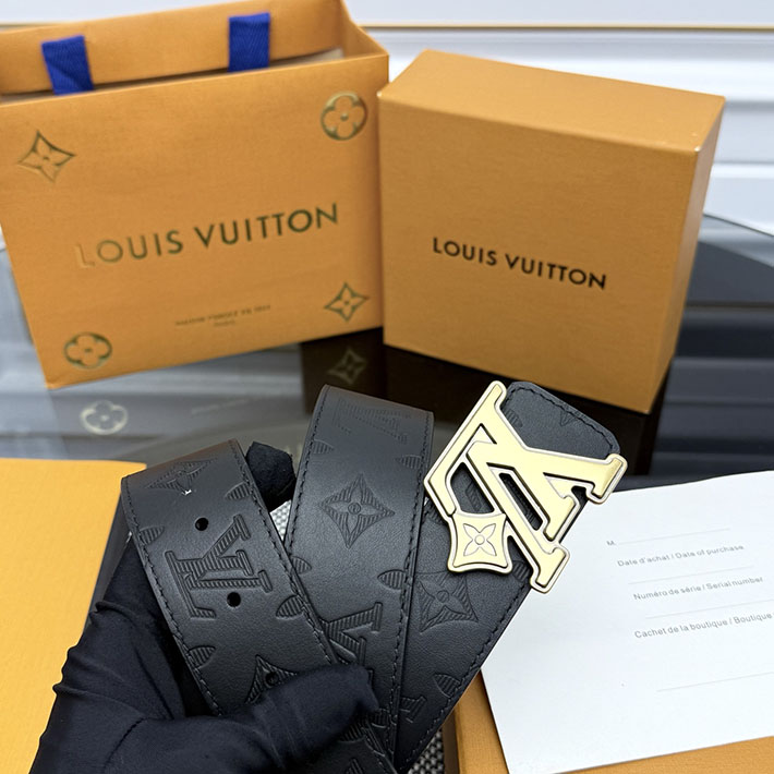 最高級ルイヴィトンスーパーコピー Louis Vuitton 本革 幅4cm ビジネス レザーベルト 12色から選べます 2633547 ヴィトン ベルト メンズ - 画像 (8)