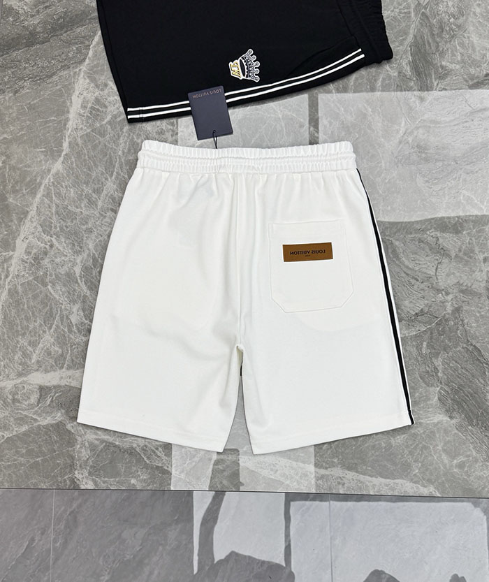 最高級ルイヴィトンスーパーコピー Louis Vuitton 新作サマースポーティカジュアルショーツ clothes202600548 ルイ・ヴィトン メンズ白ショートパンツ - 画像 (4)