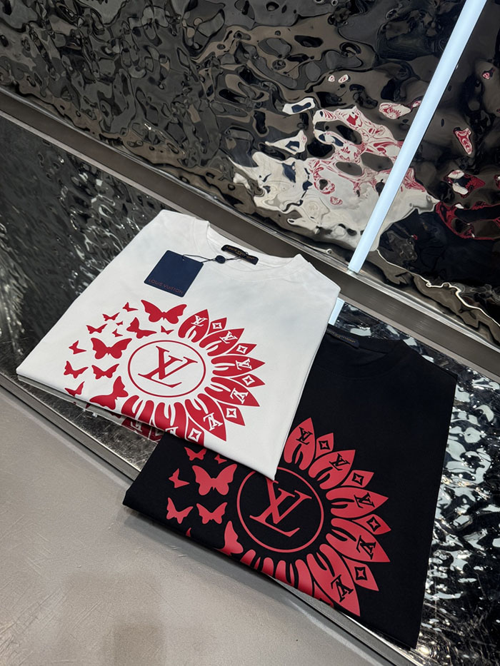最高級ルイヴィトンスーパーコピー Louis Vuitton 2026年春夏 アイスフィールコットン新作 半袖Tシャツclothes202600549 ルイヴィトン Tシャツ メンズ - 画像 (2)