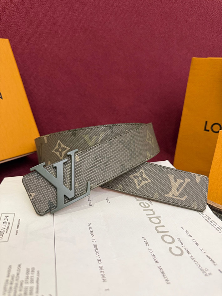 最高級ルイヴィトンスーパーコピー Louis Vuitton 本革 幅4cm ビジネス レザーベルト 3色から選べます 2633549 ルイヴィトンベルトコピー - 画像 (9)