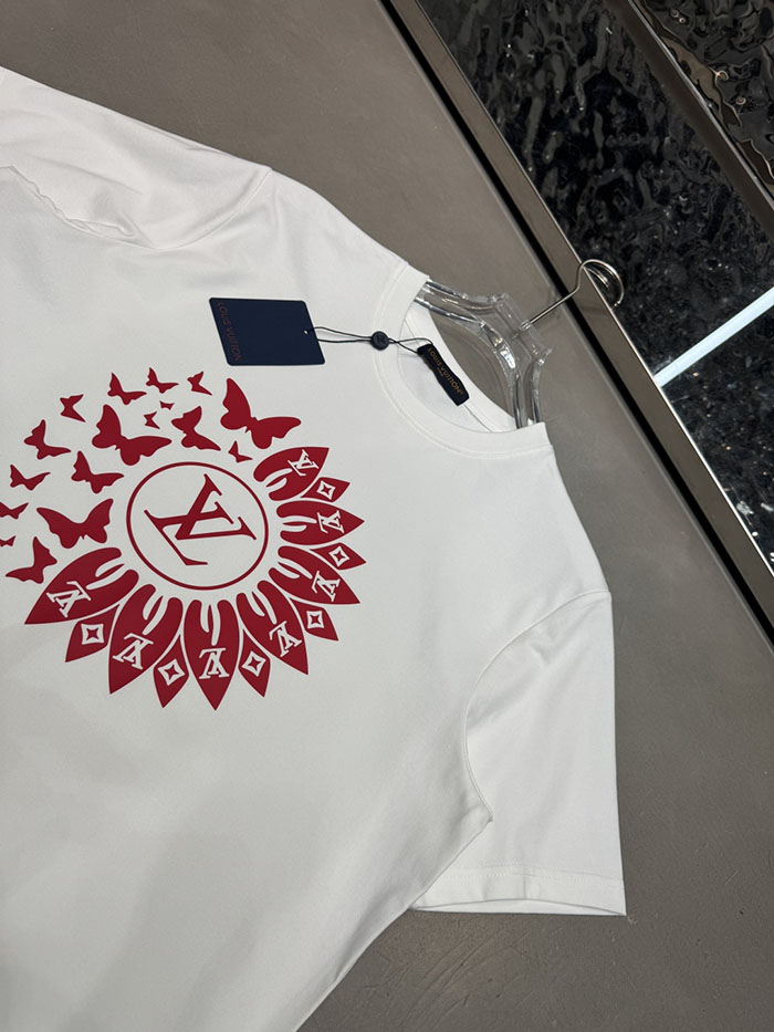 最高級ルイヴィトンスーパーコピー Louis Vuitton 2026年春夏 アイスフィールコットン新作 半袖Tシャツclothes202600549 ルイヴィトン Tシャツ メンズ - 画像 (4)