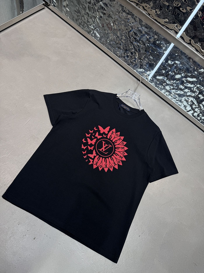 最高級ルイヴィトンスーパーコピー Louis Vuitton 2026年春夏 アイスフィールコットン新作 半袖Tシャツclothes202600549 ルイヴィトン Tシャツ メンズ - 画像 (3)