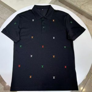 ルイヴィトン メンズポロシャツ 黒