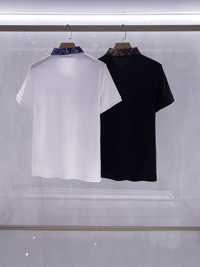 最高級ルイヴィトンスーパーコピー Louis Vuitton コットン 2026年夏向け最新メンズトレンド半袖ポロシャツ clothes202600552 ルイヴィトン メンズポロシャツ 白 - 画像 (2)