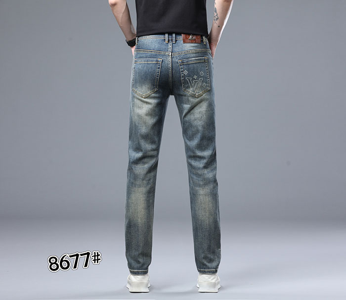 最高級ルイヴィトンスーパーコピー Louis Vuitton 2026年夏新作 メンズ カジュアル スリムフィットジーンズclothes202600554 ルイ・ヴィトンのジーンズ メンズ - 画像 (5)