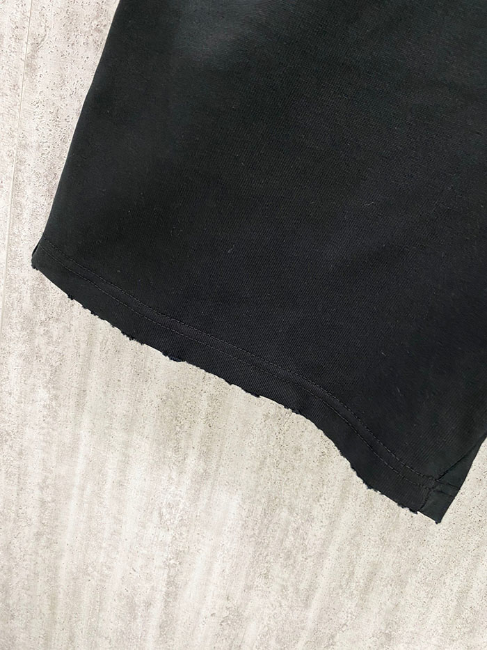 最高級ルイヴィトンスーパーコピー Louis Vuitton コットン 2026年春夏 アイスフィールコットン新作 半袖Tシャツclothes202600555 ルイヴィトン メンズTシャツ 黒 - 画像 (3)
