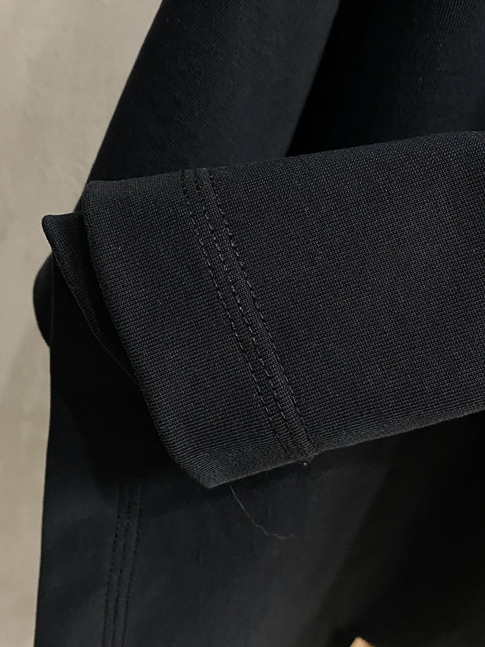 最高級ルイヴィトンスーパーコピー Louis Vuitton 最高品質の丸首カジュアル半袖シャツ clothes202600556 ルイヴィトン メンズオーバーサイズTシャツ 黒 - 画像 (4)
