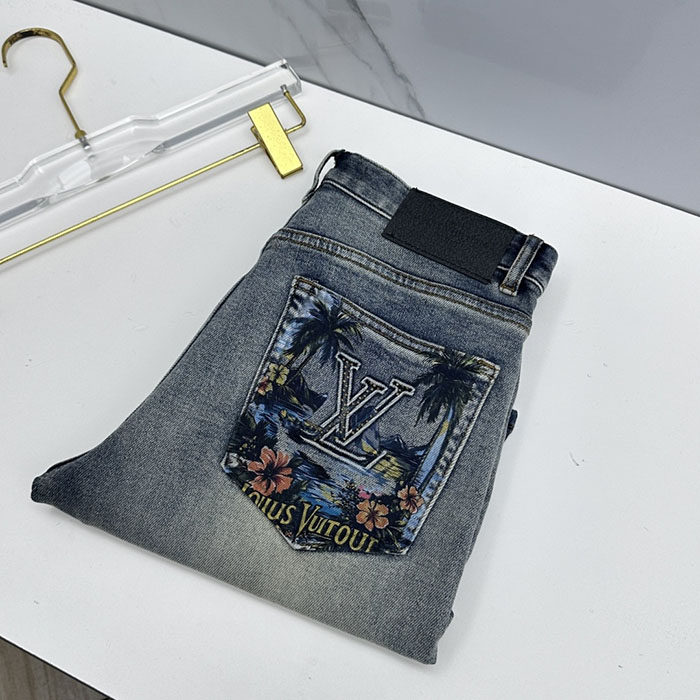 最高級ルイヴィトンスーパーコピー Louis Vuitton 2026年新作デニムショーツ - ハイエンドカスタマイズ clothes202600558 ルイ・ヴィトン デニムショーツ メンズ - 画像 (3)