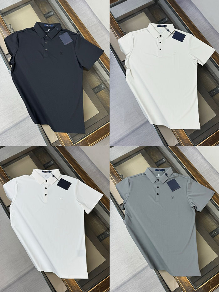 最高級ルイヴィトンスーパーコピー Louis Vuitton ビジネスカジュアル アイスシルクポロシャツ clothes202600569 ルイヴィトン カジュアルポロシャツ メンズ - 画像 (3)