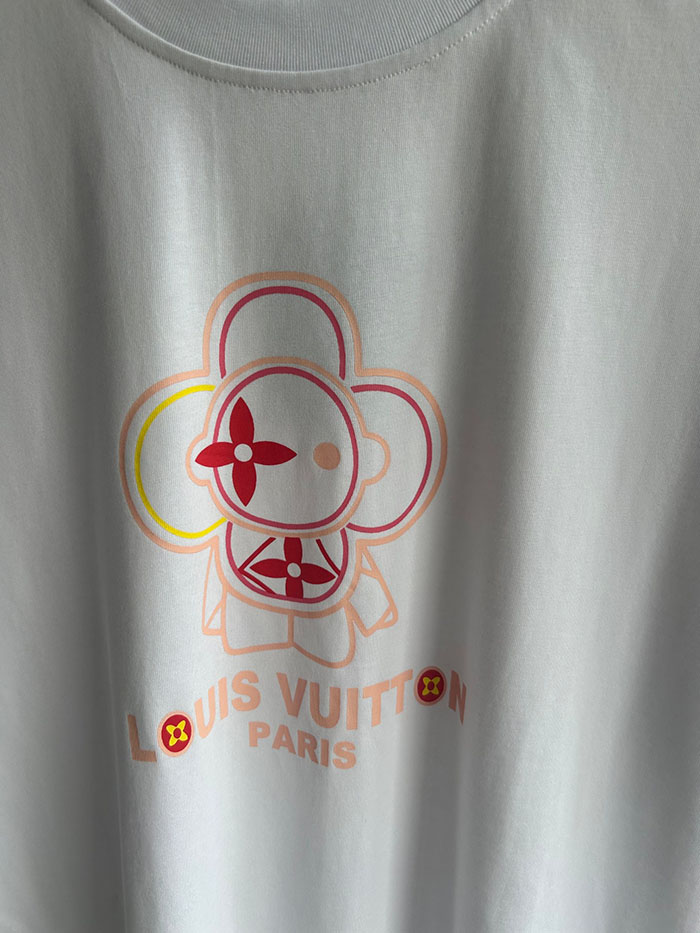 最高級ルイヴィトンスーパーコピー Louis Vuitton コットン 2026年春夏最新作 半袖クルーネックプリントTシャツ、ハイエンドカスタマイズ clothes202600572 ルイヴィトン T シャツ 新作 - 画像 (2)