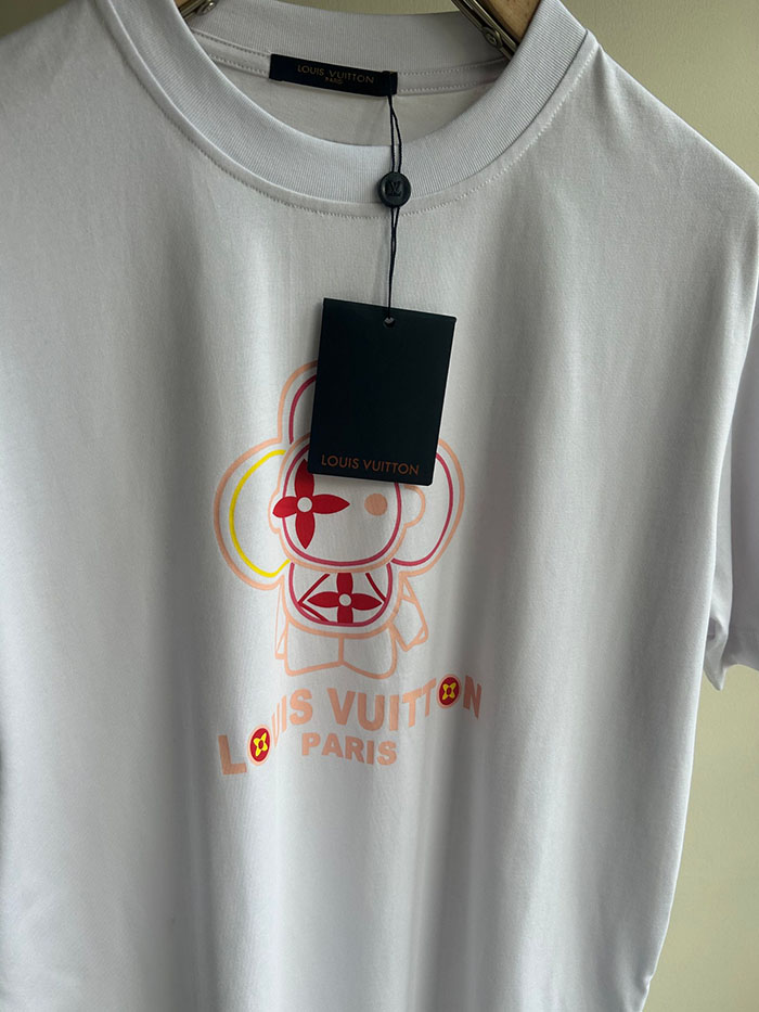 最高級ルイヴィトンスーパーコピー Louis Vuitton コットン 2026年春夏最新作 半袖クルーネックプリントTシャツ、ハイエンドカスタマイズ clothes202600572 ルイヴィトン T シャツ 新作 - 画像 (7)
