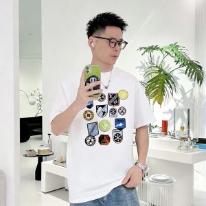 ルイヴィトンシンプルなTシャツ 白