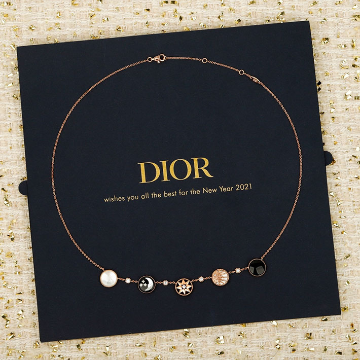 最高級ディオールスーパーコピー Dior Rose des Vents & Rose Céleste ネックレス JSAM95010_0000 ディオール ネックレス コピー - 画像 (9)