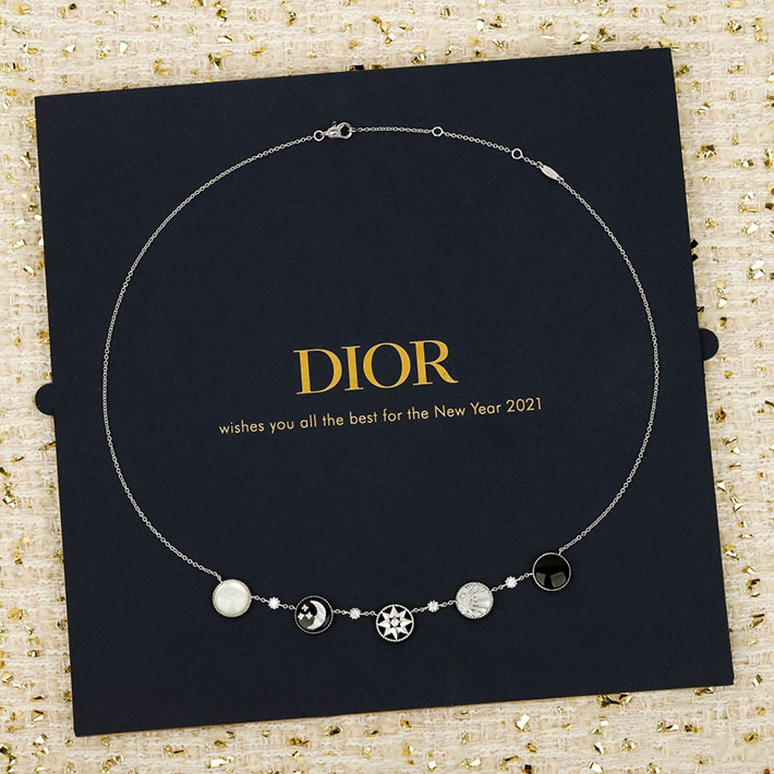 最高級ディオールスーパーコピー Dior Rose des Vents & Rose Céleste ネックレス JSAM95010_0000 ディオール ネックレス コピー - 画像 (8)