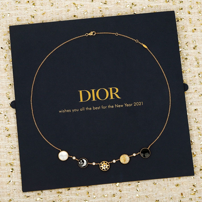 最高級ディオールスーパーコピー Dior Rose des Vents & Rose Céleste ネックレス JSAM95010_0000 ディオール ネックレス コピー - 画像 (7)