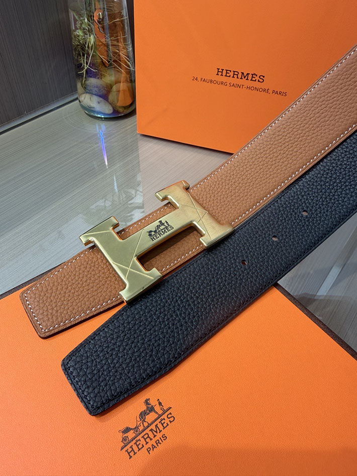 最高級エルメススーパーコピー HERMES コンスタンス ギヨシェ ギロッシュ Hベルト リバーシブル 2633593 エルメス ベルト コピー - 画像 (3)