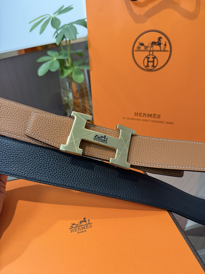 最高級エルメススーパーコピー HERMES コンスタンス ギヨシェ ギロッシュ Hベルト リバーシブル 2633593 エルメス ベルト コピー - 画像 (2)