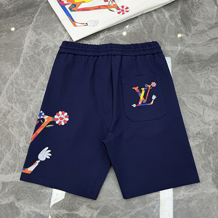 最高級ルイヴィトンスーパーコピー Louis Vuitton コットン 新スタイルのカップル向けショートパンツ clothes202600600 ルイ・ヴィトン 白いショートパンツ カップル - 画像 (10)