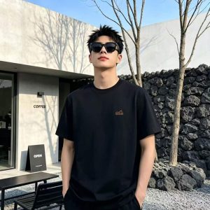 エルメス メンズTシャツ 黒