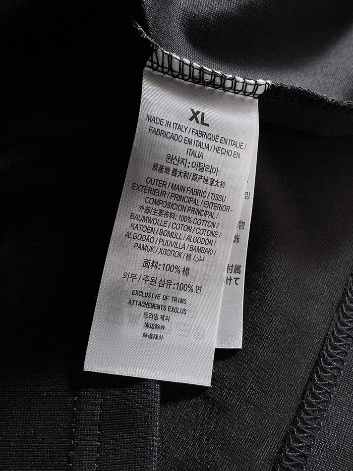 最高級ルイヴィトンスーパーコピー Louis Vuitton コットン ストライプ柄の王冠ロゴがプリントされた半袖Tシャツclothes202600615 ルイヴィトン メンズ黒Tシャツ 新作 - 画像 (3)