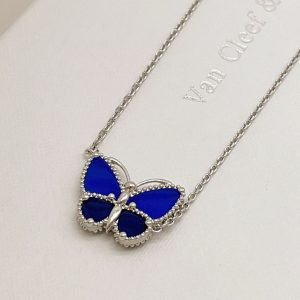 ヴァンクリーフ 蝶 ネックレス