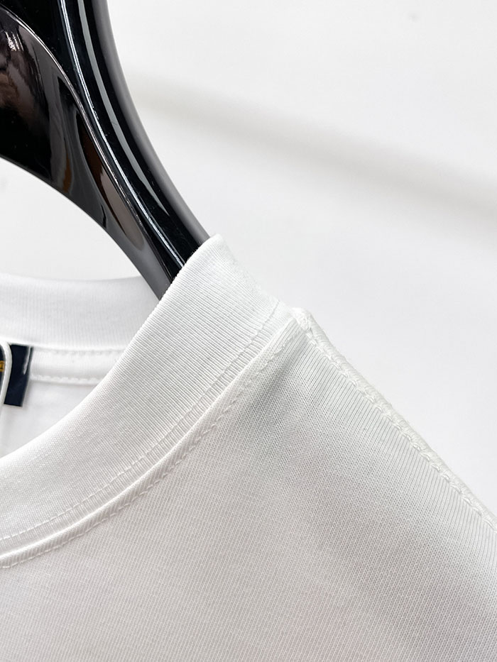 最高級ルイヴィトンスーパーコピー Louis Vuitton 2026年春夏新作 🐫 クルーネック ピュアコットン 半袖Tシャツ clothes202600626 ルイヴィトン メンズ白Tシャツ 新作 - 画像 (5)
