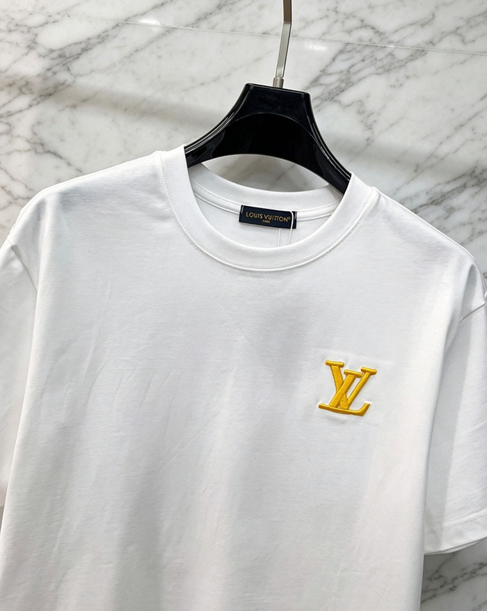 最高級ルイヴィトンスーパーコピー Louis Vuitton 2026年春夏新作 🐫 クルーネック ピュアコットン 半袖Tシャツ clothes202600626 ルイヴィトン メンズ白Tシャツ 新作 - 画像 (13)