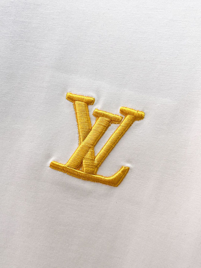 最高級ルイヴィトンスーパーコピー Louis Vuitton 2026年春夏新作 🐫 クルーネック ピュアコットン 半袖Tシャツ clothes202600626 ルイヴィトン メンズ白Tシャツ 新作 - 画像 (10)