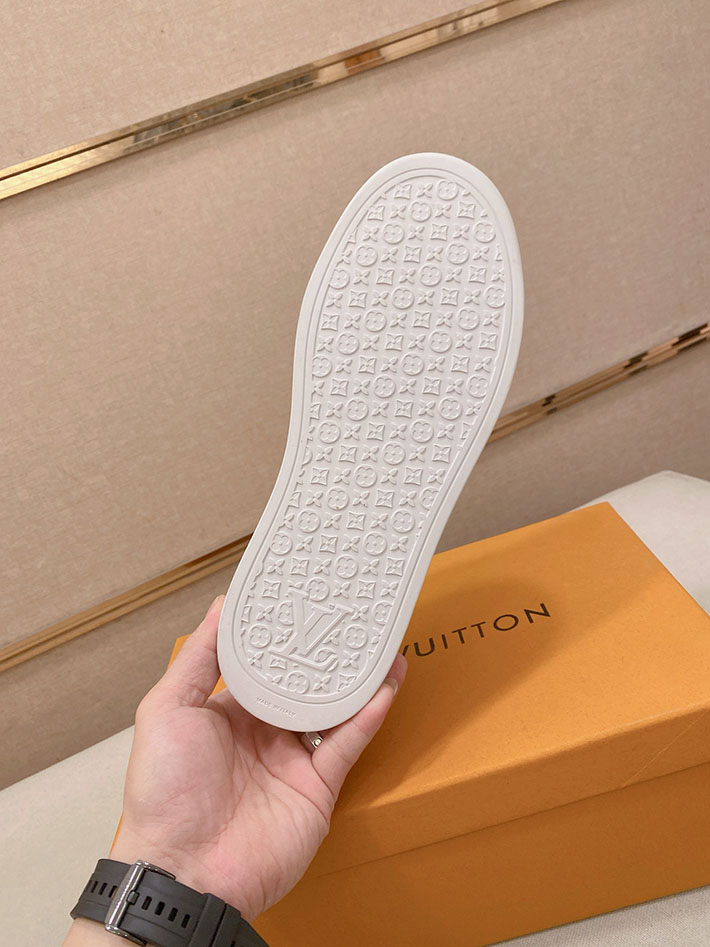 最高級ルイヴィトンスーパーコピー Louis Vuitton LV フラッシュ スニーカー ノワール 1AJA38 ルイヴィトンスニーカーメンズ - 画像 (2)