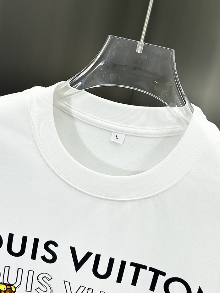 最高級ルイヴィトンスーパーコピー Louis Vuitton コットン 2026年新作 最高品質のブティックTシャツ clothes202600635 ルイヴィトン メンズ 白Tシャツ 新作 - 画像 (6)