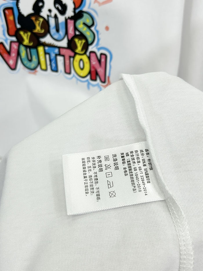 最高級ルイヴィトンスーパーコピー Louis Vuitton コットン 2026年新作 最高品質のブティックTシャツ clothes202600636 ルイヴィトン メンズ 白Tシャツ 新作 - 画像 (6)