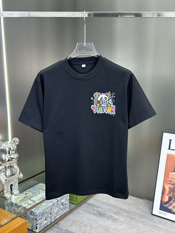 最高級ルイヴィトンスーパーコピー Louis Vuitton コットン 2026年新作 最高品質のブティックTシャツ clothes202600636 ルイヴィトン メンズ 白Tシャツ 新作 - 画像 (3)