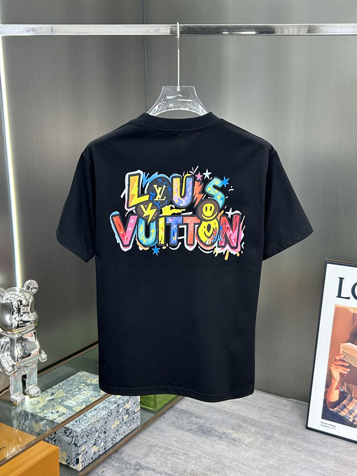 最高級ルイヴィトンスーパーコピー Louis Vuitton コットン 2026年新作 最高品質のブティックTシャツ clothes202600636 ルイヴィトン メンズ 白Tシャツ 新作 - 画像 (4)