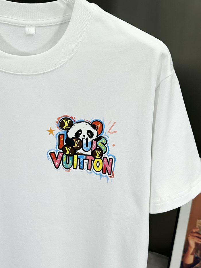 最高級ルイヴィトンスーパーコピー Louis Vuitton コットン 2026年新作 最高品質のブティックTシャツ clothes202600636 ルイヴィトン メンズ 白Tシャツ 新作 - 画像 (8)