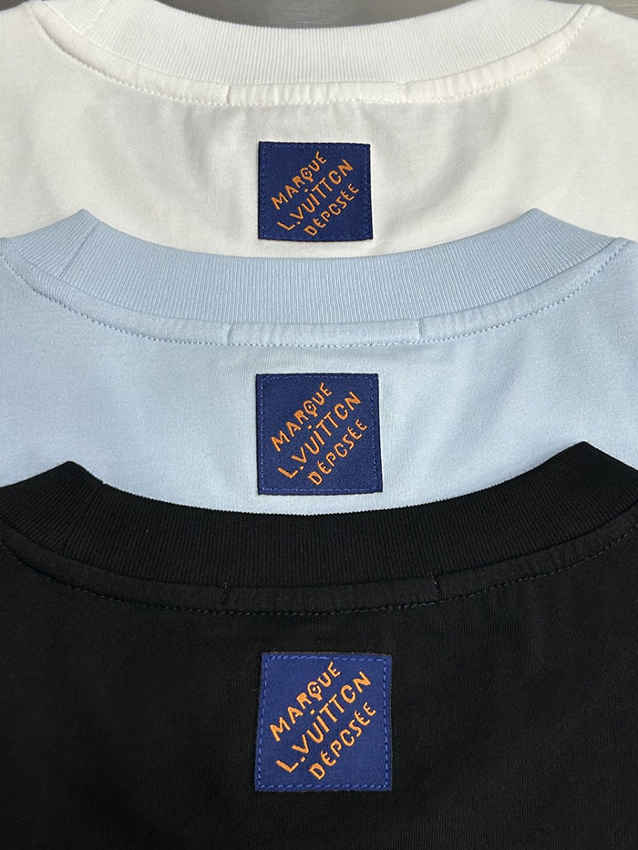 最高級ルイヴィトンスーパーコピー Louis Vuitton コットン 2026年新作 最高品質のブティックTシャツ 最高級の職人技 clothes202600637 ルイヴィトン メンズ Tシャツ 最高新作 - 画像 (3)