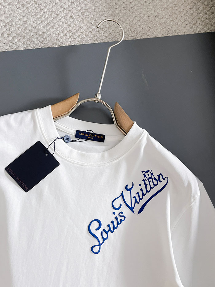 最高級ルイヴィトンスーパーコピー Louis Vuitton 2026年春夏新作 マーセライズドコットン半袖Tシャツ clothes202600640 ルイヴィトン 白Tシャツ 安い - 画像 (9)