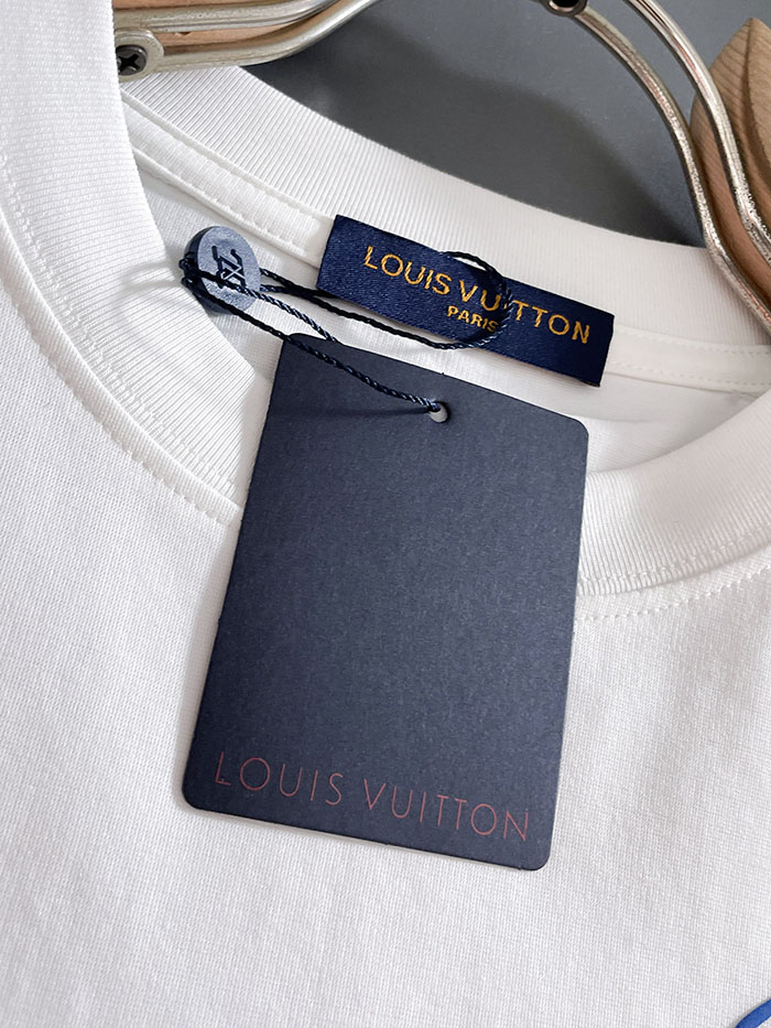 最高級ルイヴィトンスーパーコピー Louis Vuitton 2026年春夏新作 マーセライズドコットン半袖Tシャツ clothes202600640 ルイヴィトン 白Tシャツ 安い - 画像 (8)